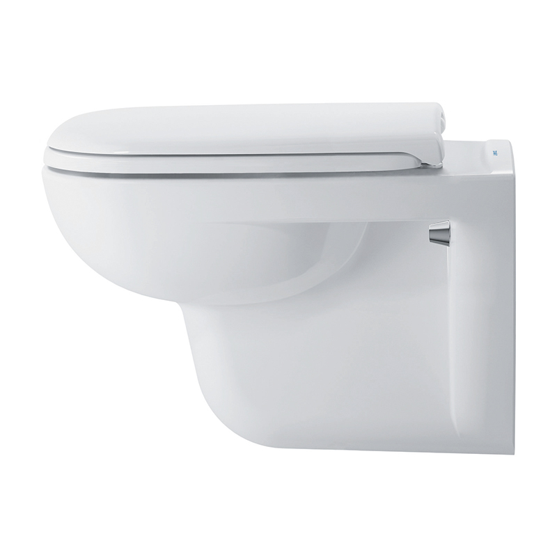 Duravit D-Code Wand-WC ohne Spülrand, weiß, Tiefspüler | 2570090000