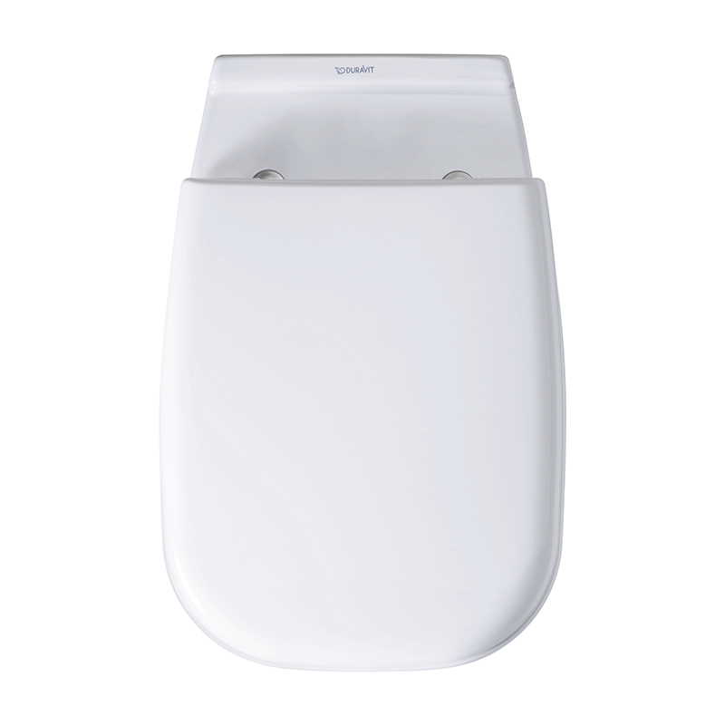 Duravit D-Code Wand-WC ohne Spülrand, weiß, Tiefspüler | 2570090000